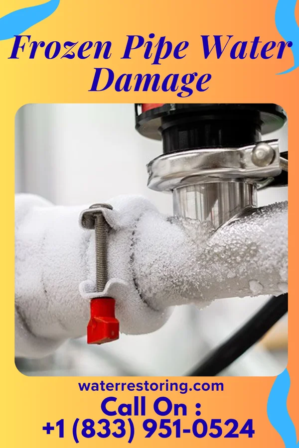 Frozen Pipe Water Damage in Hurricane, WV